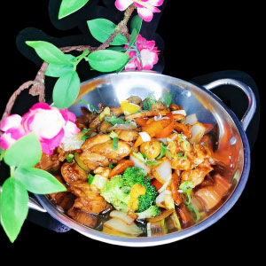 Casserole de poulet aux légumes de saison